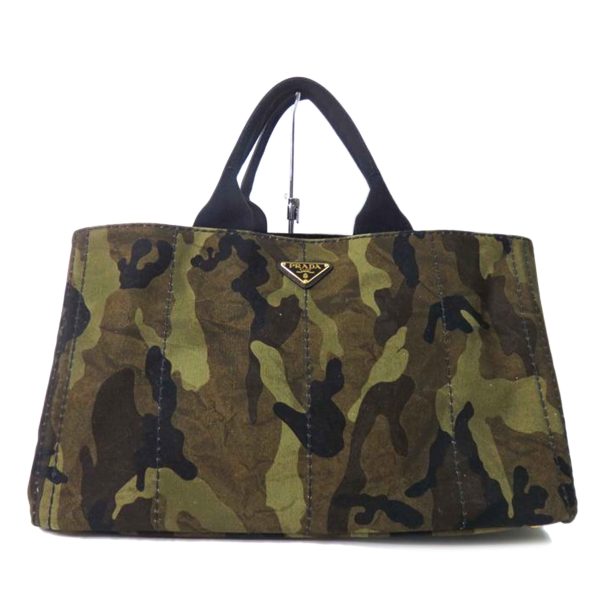 91657 1 Prada Kanapa Large Tote Camouflage