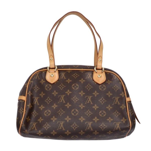 91684 2 Louis Vuitton Montorgueil PM Shoulder Bag Monogram Brown