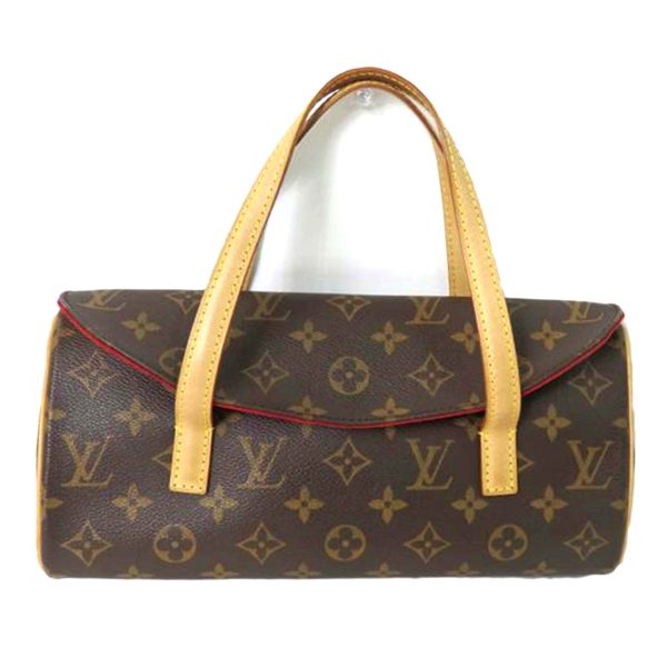 91688 1 Louis Vuitton Sonatine Bag Monogram Canvas Brown