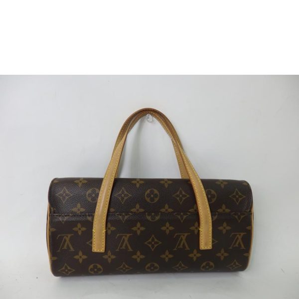 91688 2 Louis Vuitton Sonatine Bag Monogram Canvas Brown