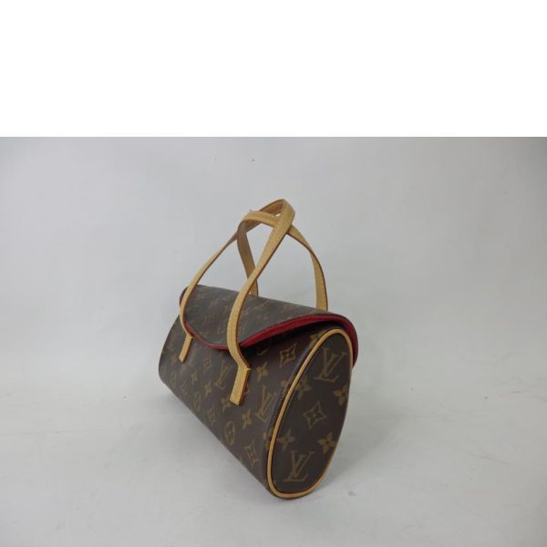 91688 3 Louis Vuitton Sonatine Bag Monogram Canvas Brown