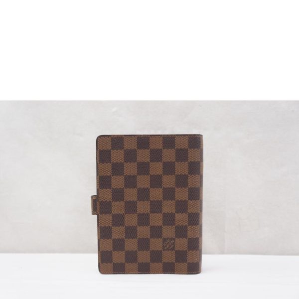 91759 2 Louis Vuitton Agenda MM Planner Damier Ebene