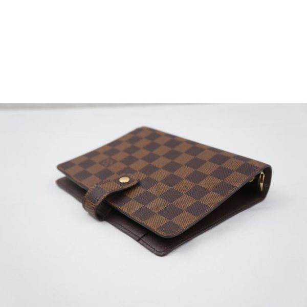 91759 3 Louis Vuitton Agenda MM Planner Damier Ebene