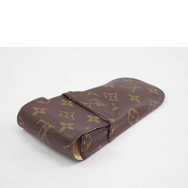 91770 3 Louis Vuitton Etuit Lunette Monogram Eyeglass Case Brown