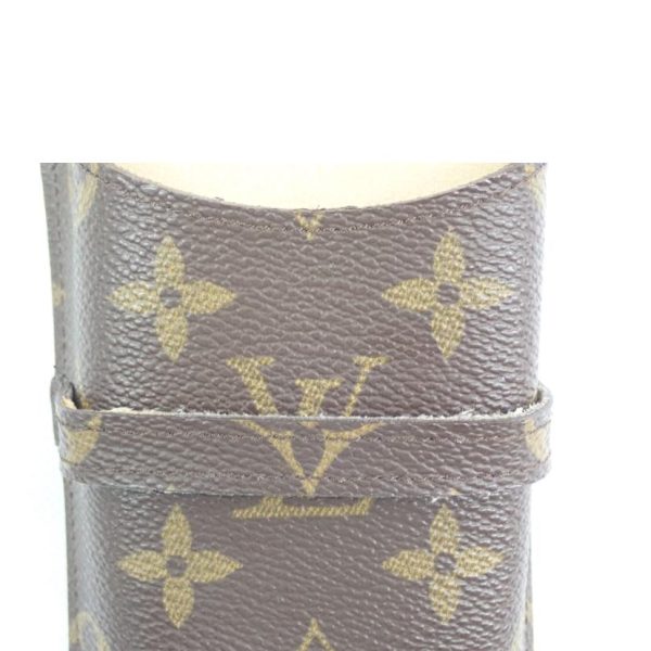 91770 5 Louis Vuitton Etuit Lunette Monogram Eyeglass Case Brown