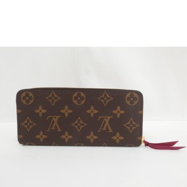 91800 1 Louis Vuitton Clemence Wallet Fuchsia Pink