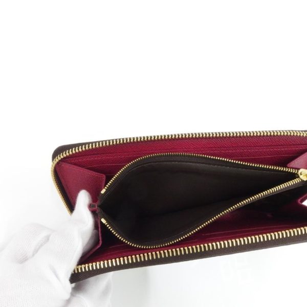 91800 5 Louis Vuitton Clemence Wallet Fuchsia Pink