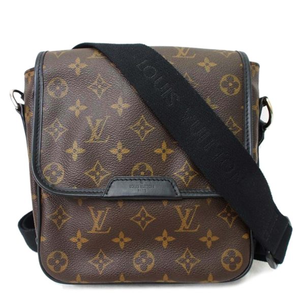 91803 1 Louis Vuitton Macassar PM Messenger Bag Monogram Macassar