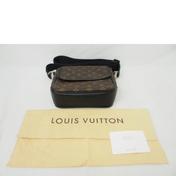 91803 9 Louis Vuitton Macassar PM Messenger Bag Monogram Macassar