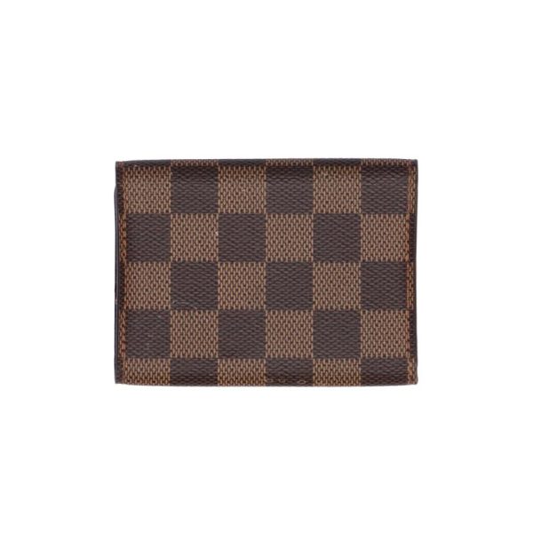 91827 2 Louis Vuitton Amberop Carte de Visite Card Holder Damier Ebene