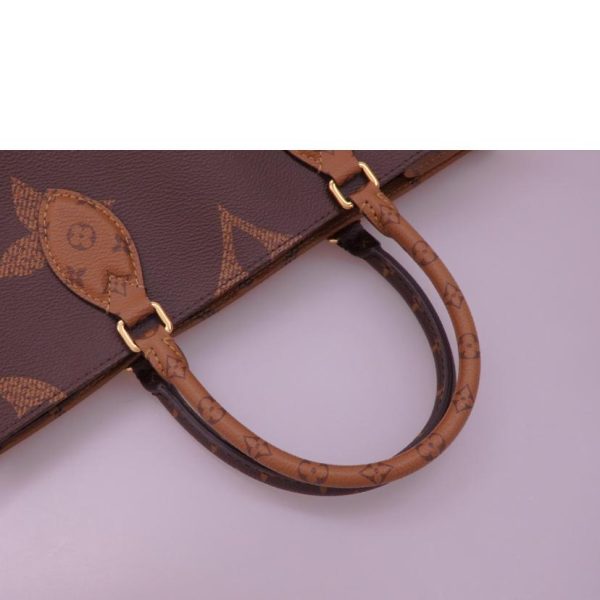 91881 4 Louis Vuitton On The Go MM Monogram Tote Brown