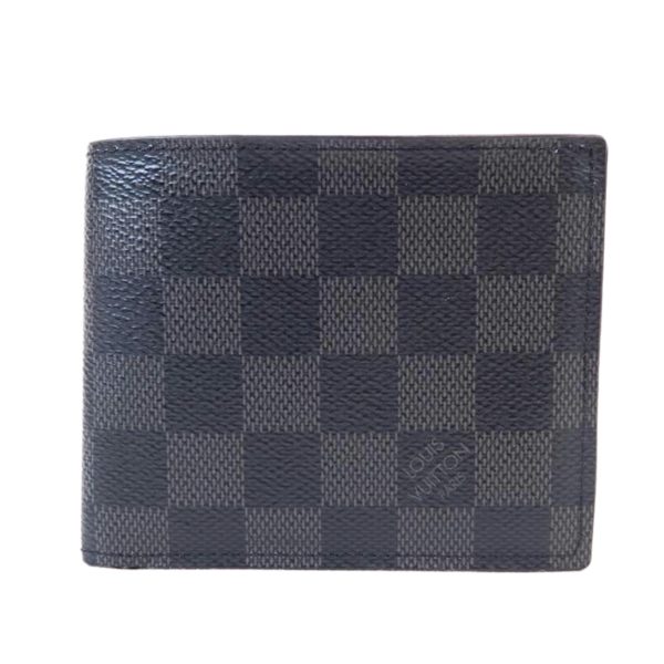 91912 1 Louis Vuitton Marco Wallet Damier Graphite