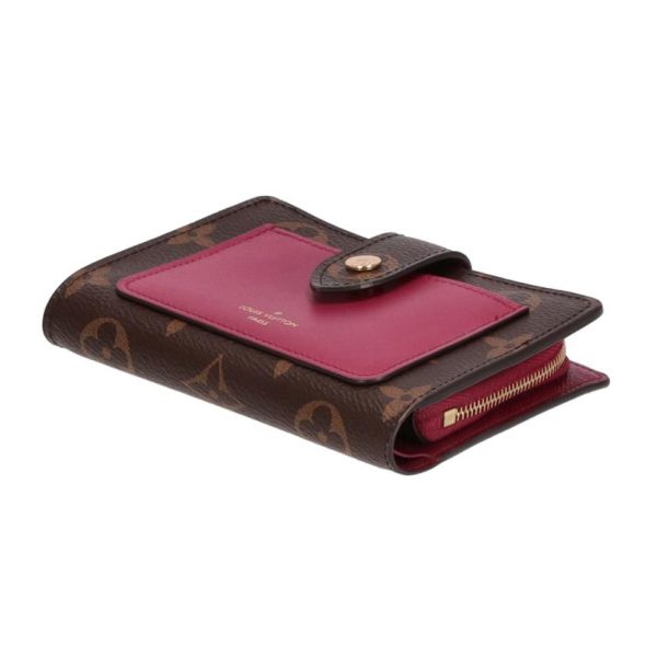 91932 4 Louis Vuitton Portefeuil Juliette Wallet Brown