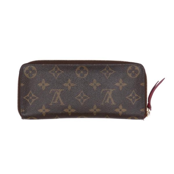 92001 2 Louis Vuitton Clemence Wallet Monogram Fuchsia Pink