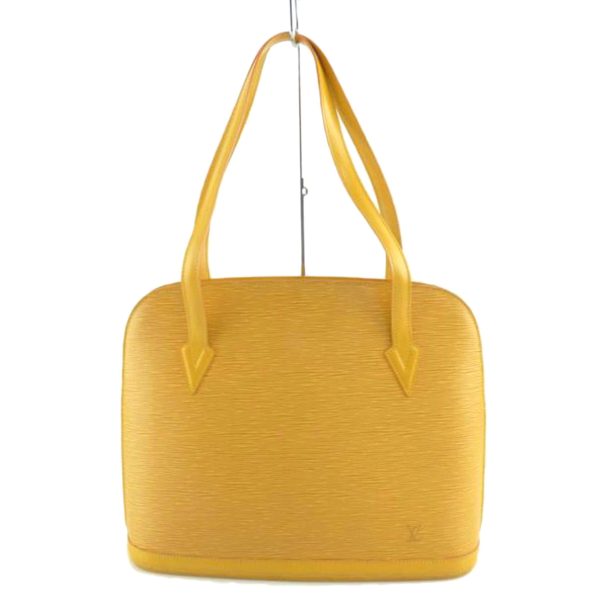 92005 1 Louis Vuitton Lussac Epi Shoulder Bag Yellow