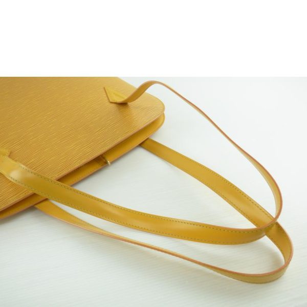 92005 4 Louis Vuitton Lussac Epi Shoulder Bag Yellow