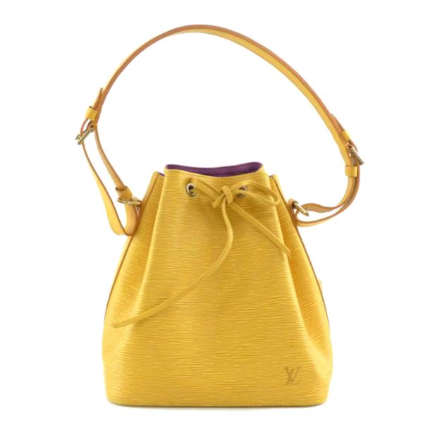 92012 1 Louis Vuitton Petinoet Epi Shoulder Bag Yellow