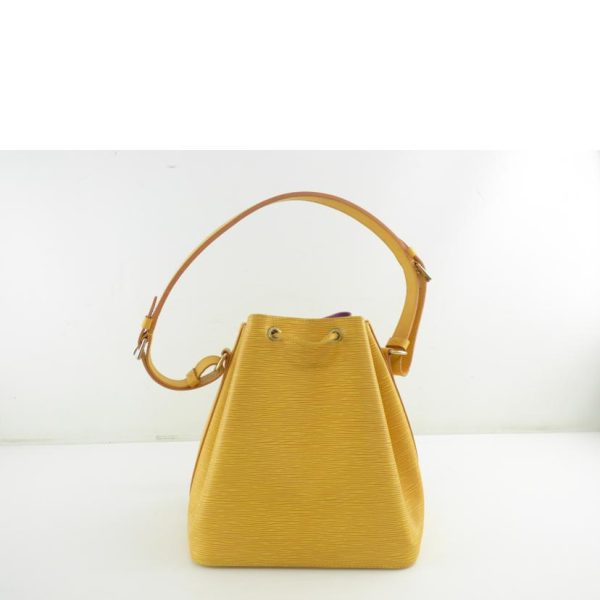 92012 2 Louis Vuitton Petinoet Epi Shoulder Bag Yellow