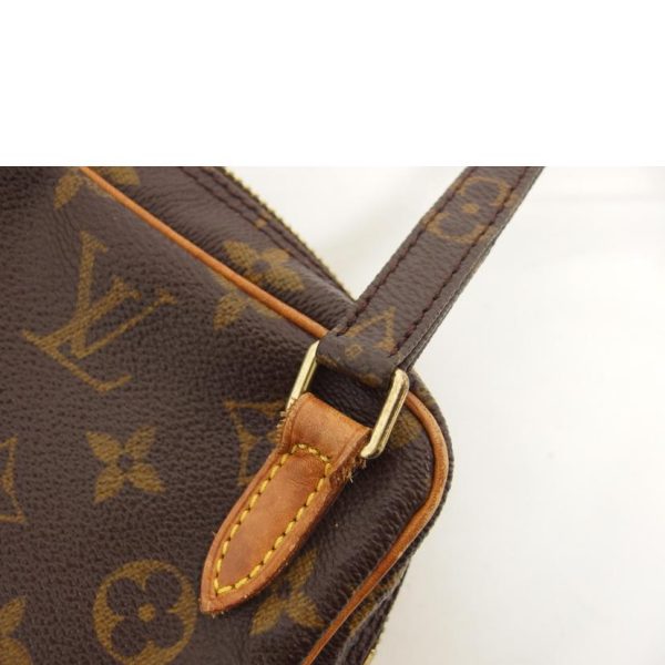 92012 9 Louis Vuitton Marly Bandouliere Monogram Handbag Brown