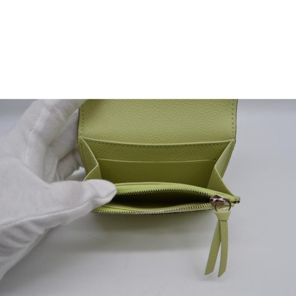 92021 5 Louis Vuitton Portomone Rosali Empreinte Wallet Green