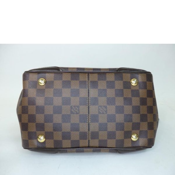 92036 4 Louis Vuitton Verona PM Damier Handbag Brown