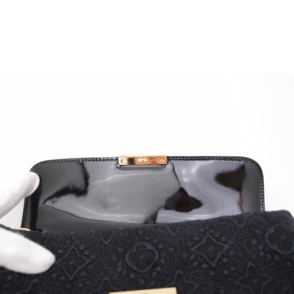 92036 7 Louis Vuitton Pochette Dantel Monogram Clutch Bag Brown