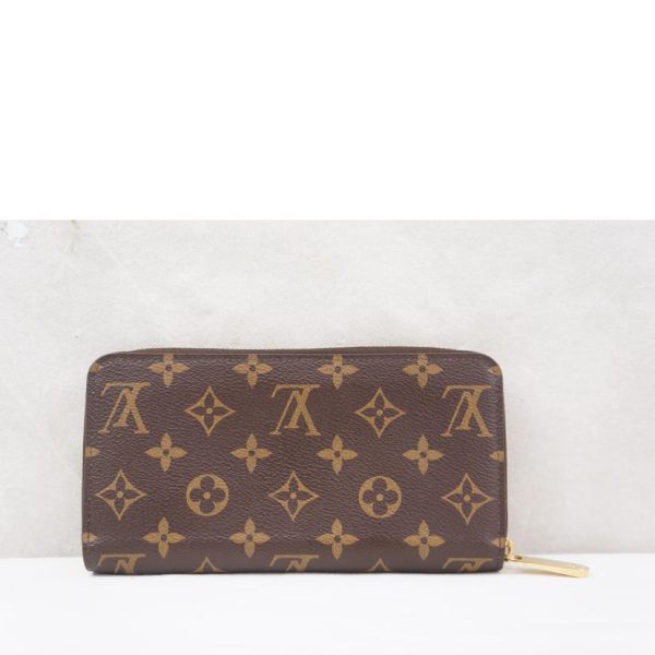 92039 2 Louis Vuitton Zippy Wallet Wallet Monogram Rose Ballerine