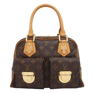 92043 1 Louis Vuitton Hampstead PM Shoulder Tote Bag Damier Brown