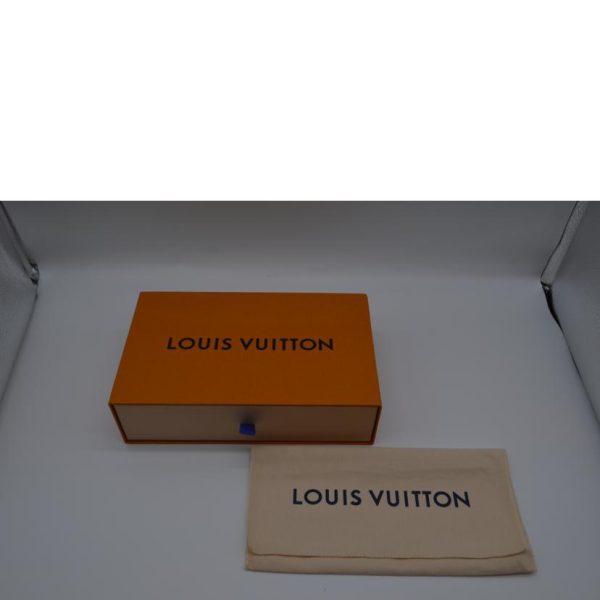 92045 6 Louis Vuitton Zippy Jaguar Denim Wallet Pink