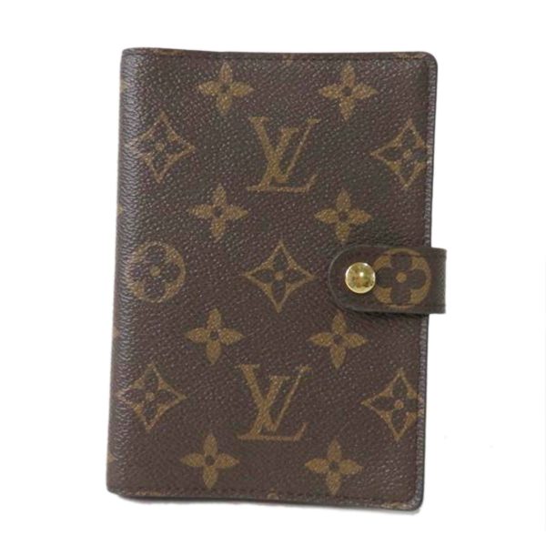 92052 1 Louis Vuitton Agenda PM Monogram Organizer Brown