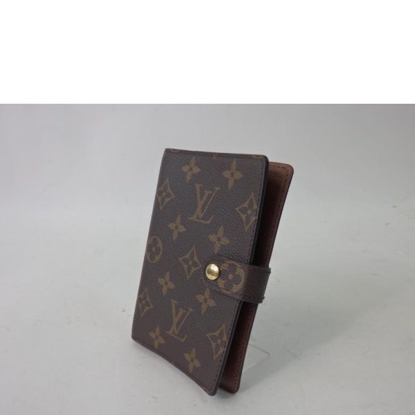 92052 3 Louis Vuitton Agenda PM Monogram Organizer Brown