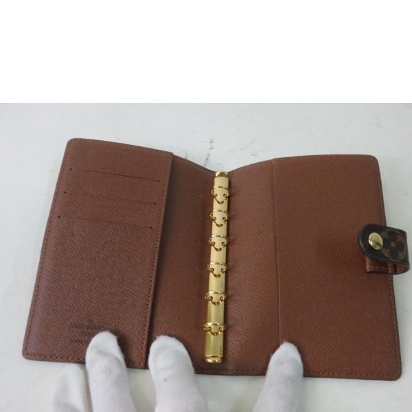 92052 4 Louis Vuitton Agenda PM Monogram Organizer Brown