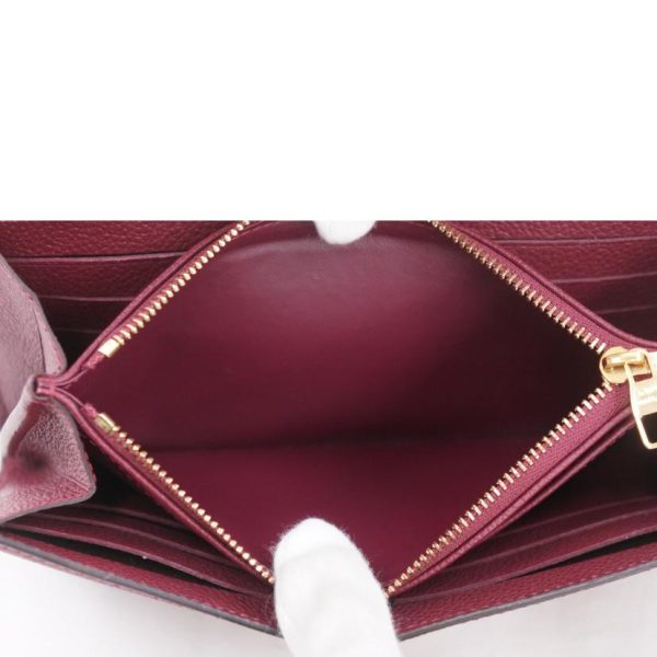 92053 5 Louis Vuitton Sala Empreinte Wallet Red