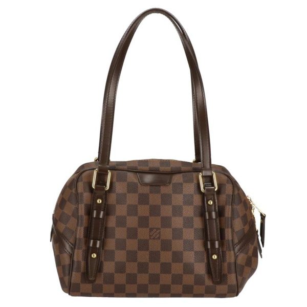 92098 1 Louis Vuitton Rivington PM Damier Handbag Brown