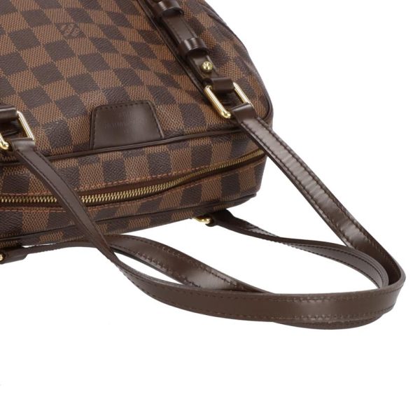 92098 4 Louis Vuitton Rivington PM Damier Handbag Brown