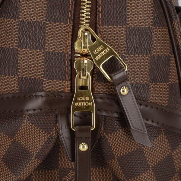 92098 8 Louis Vuitton Rivington PM Damier Handbag Brown