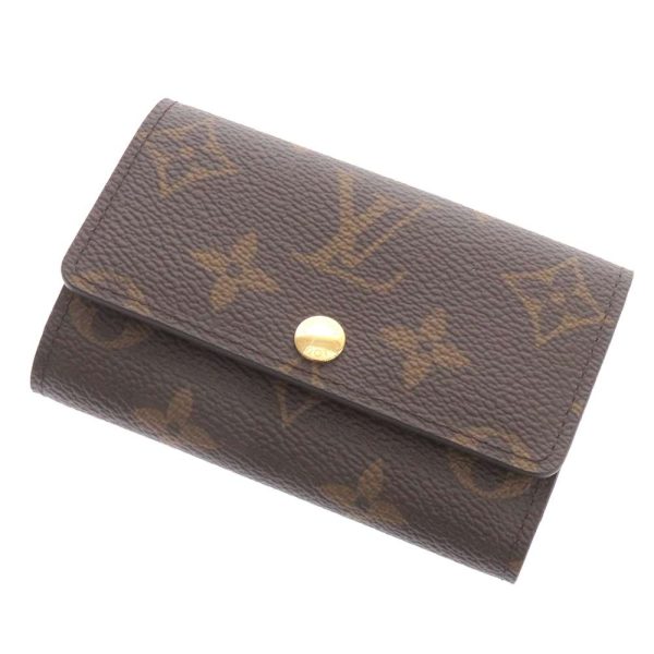 9214705 01 Louis Vuitton Multicle 6 Key Case Monogram Brown