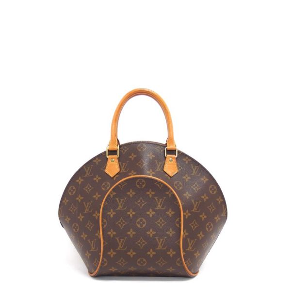 92166 2 Louis Vuitton Ellipse MM Handbag Monogram Brown