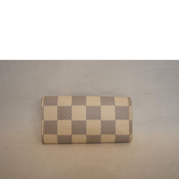 92166 2 Louis Vuitton Multicle 4 Azur Wallet Brown