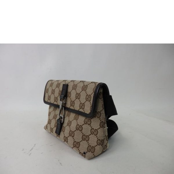 92166 3 Gucci GG Canvas Mini Waist Bag