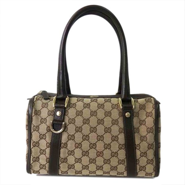 92197 1 Gucci GG Canvas Abby Mini Boston Bag