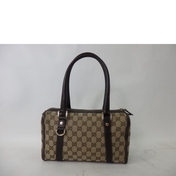 92197 2 Gucci GG Canvas Abby Mini Boston Bag