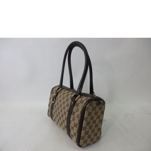 92197 3 Gucci GG Canvas Abby Mini Boston Bag