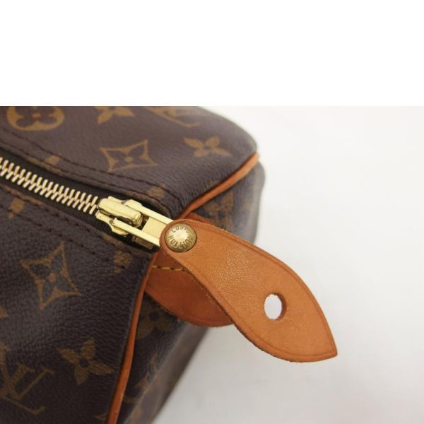 92234 5 Louis Vuitton Speedy 30 Bag Monogram Canvas Brown