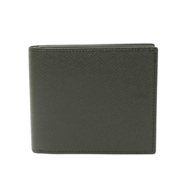 92258 1 Louis Vuitton Amerigo NM Wallet Taiga Ardoise