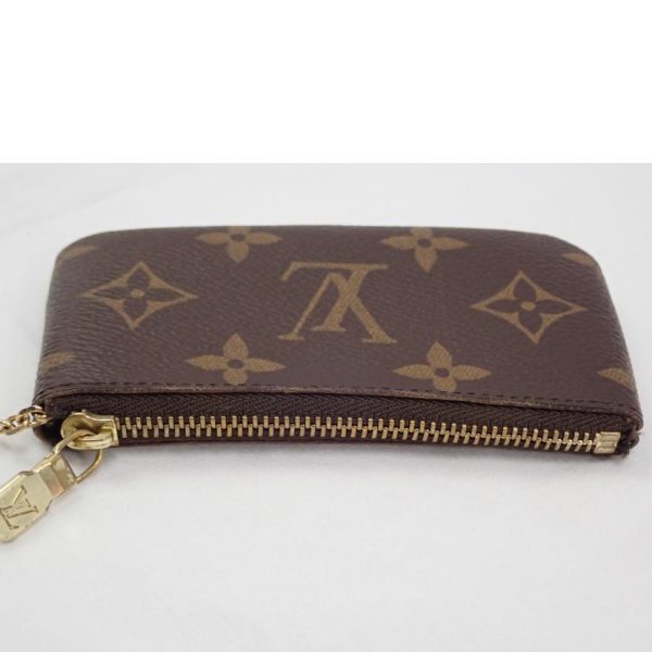 92265 8 Louis Vuitton Pochette Cle Monogram Handbag Brown