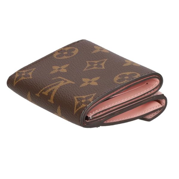 92268 6 Louis Vuitton Portefeuil Celeste Monogram Wallet Rose Ballerine