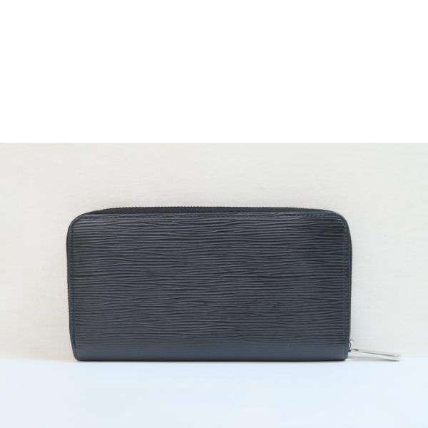 92288 2 Louis Vuitton Zippy Wallet Epi Wallet Noir