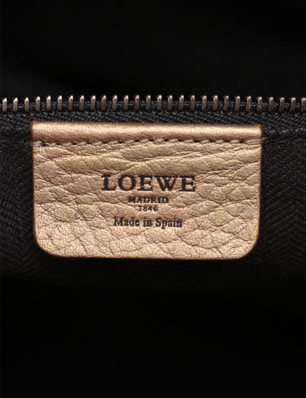 923073002204 8 Loewe Fusta Leather Tote Bag Bronze