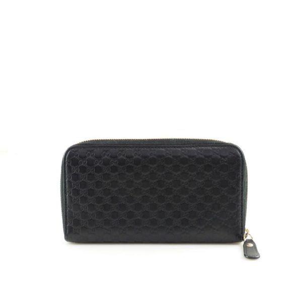 92331 2 Gucci Micro Guccissima Round Zipper Long Wallet